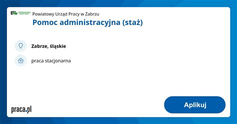 um zabrze oferty pracy|Oferty pracy